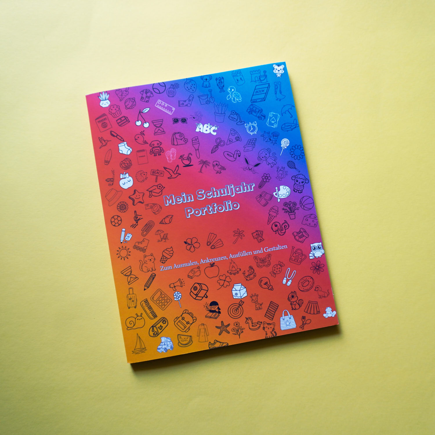 mein- schulportfolio cover des Buches