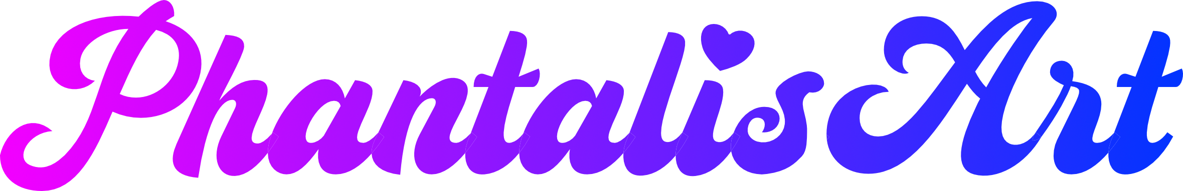 Ausgeschriebenes Logo von Phantalisart